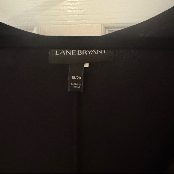 Lane Bryant Black Dress with Lace Accents - Picture 3 of 3